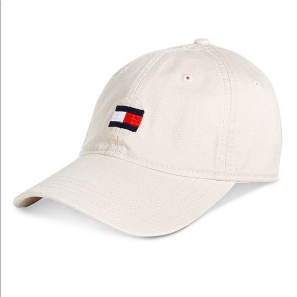 Tommy Hilfiger Accessories - Tommy Hilfiger | Tan Embroidered Logo Dad Cap Hat